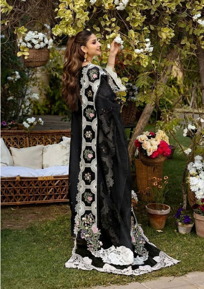 FLORAL BLACK NG-122